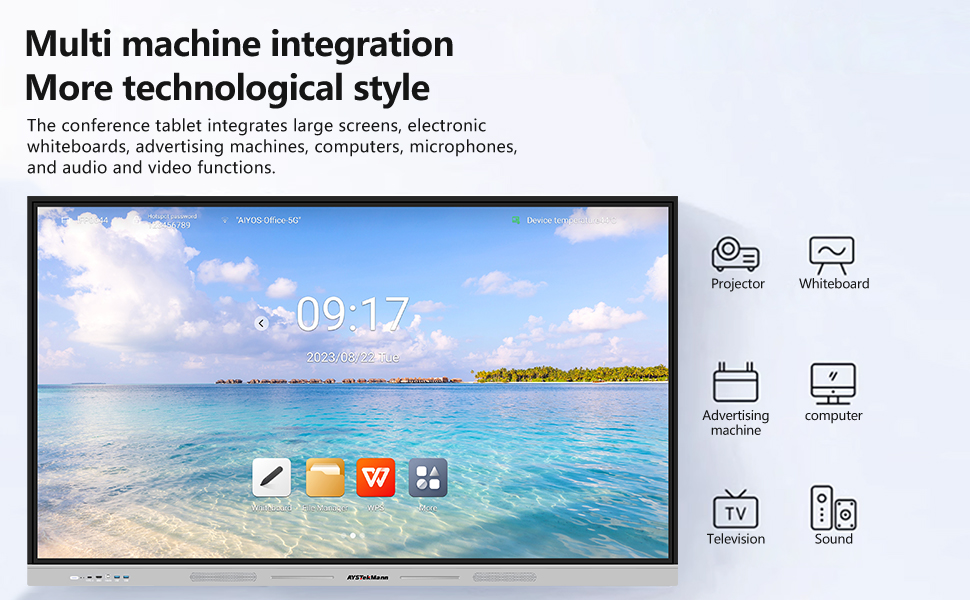 Interactive Touch Screen White Board