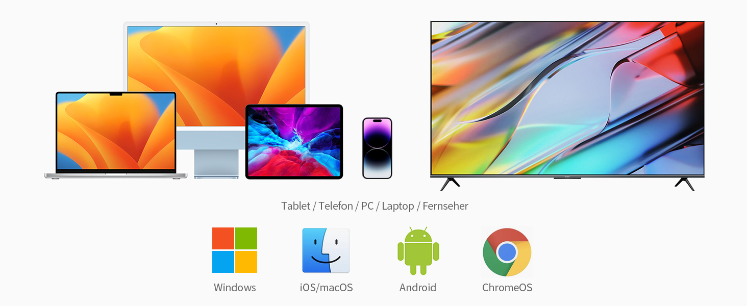 CZUR TouchBoard Pro Kabellose Tastatur mit Touchpad, QWERTY Layout