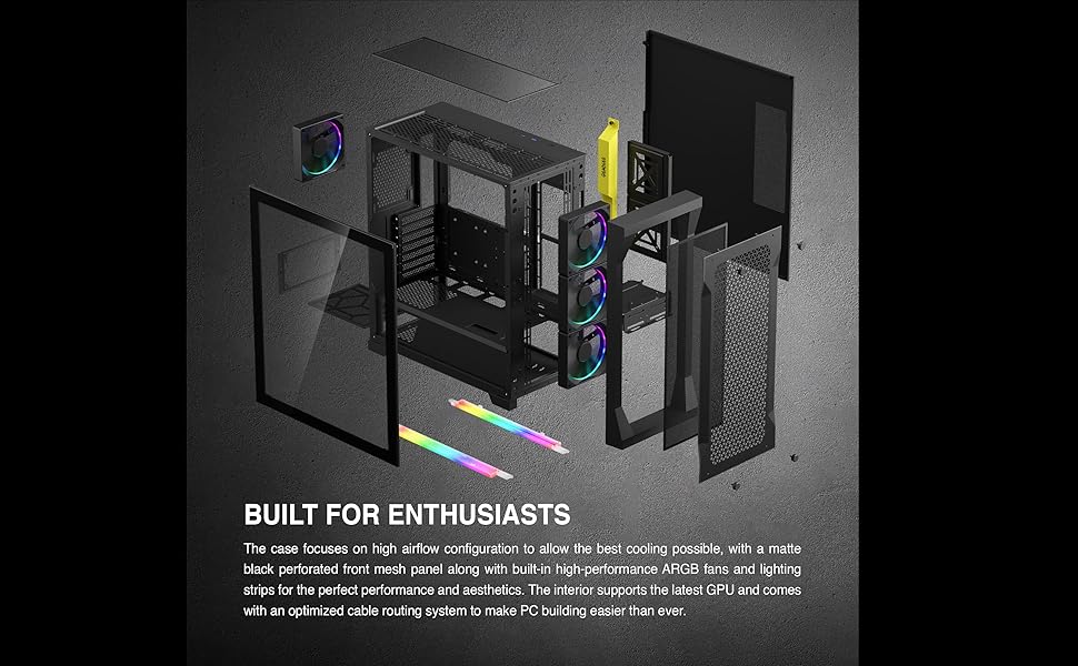 BUILT FOR ENTHUSIASTS