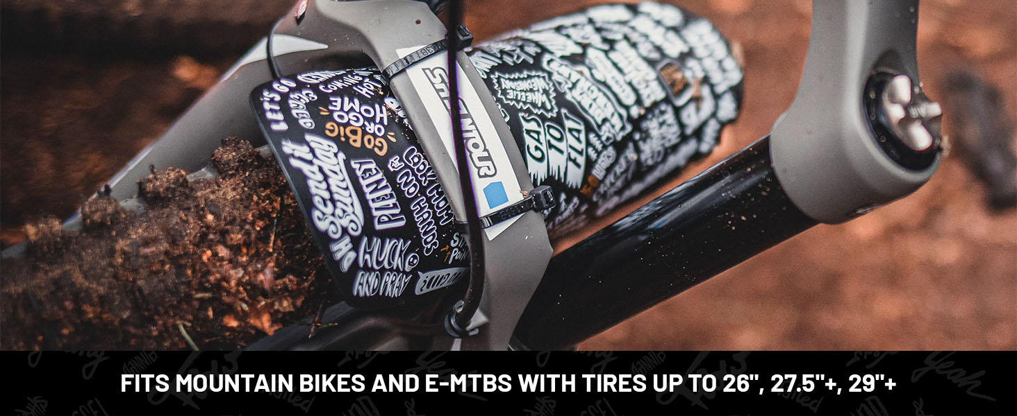 Front or rear mudguard KOL:OSS, provides protection from dust, mud, and splashes.