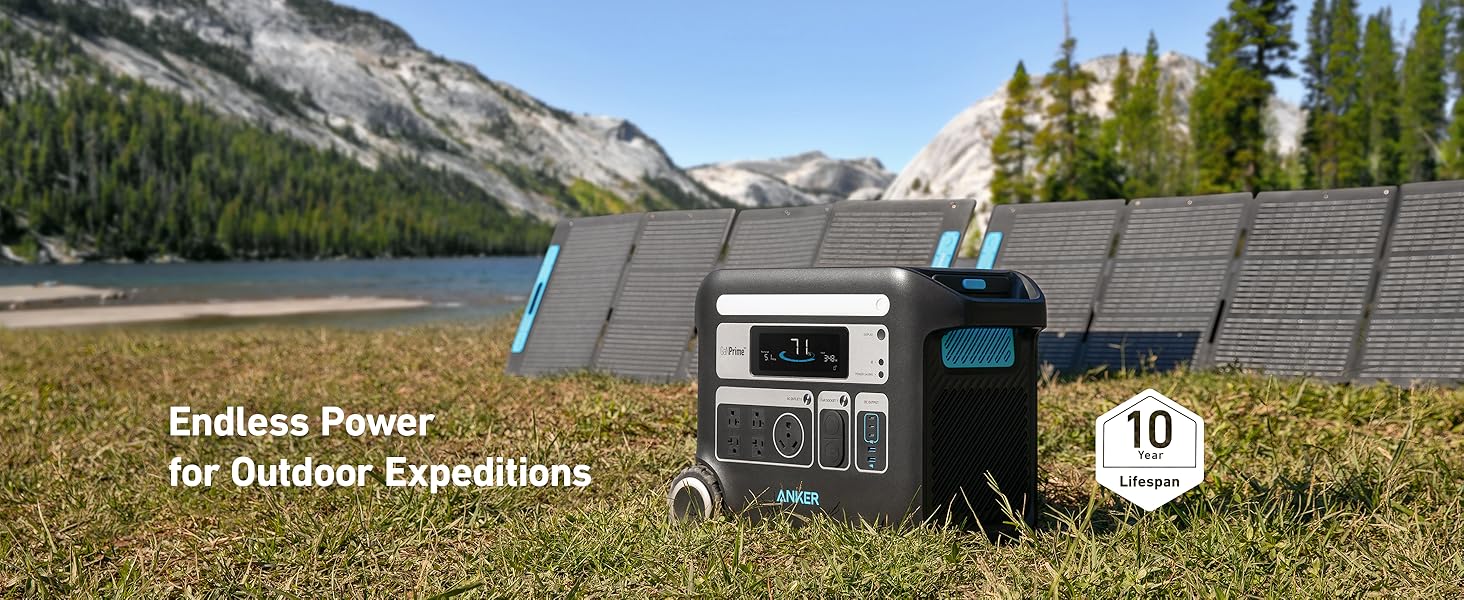 Anker SOLIX F2000 Portable Power Station, PowerHouse 767