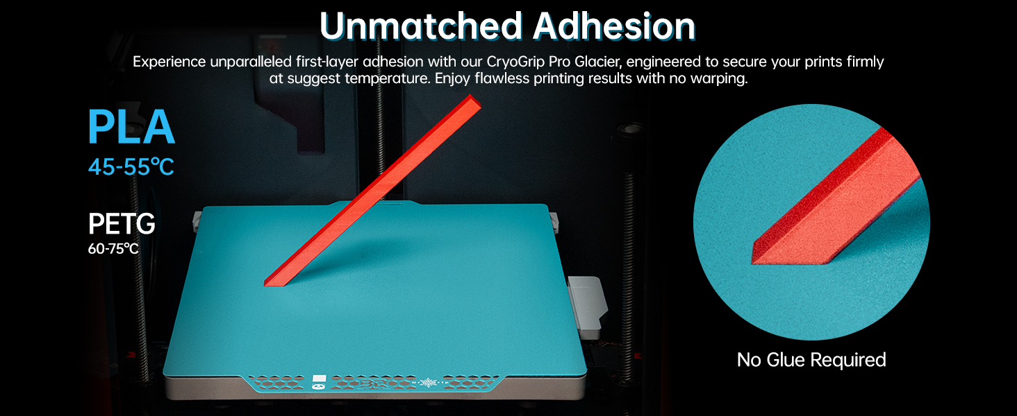 CryoGrip Glacier for P1S/P1P/X1C/X1E/A1