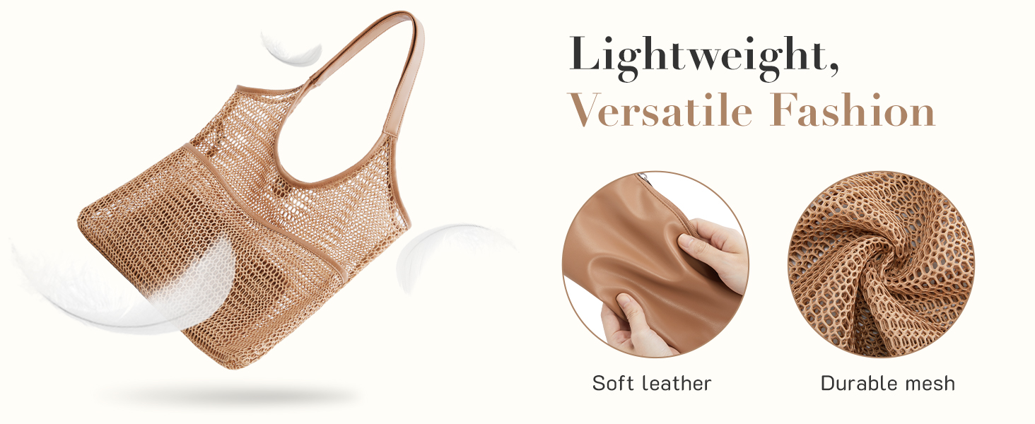 lightweight beach tote
