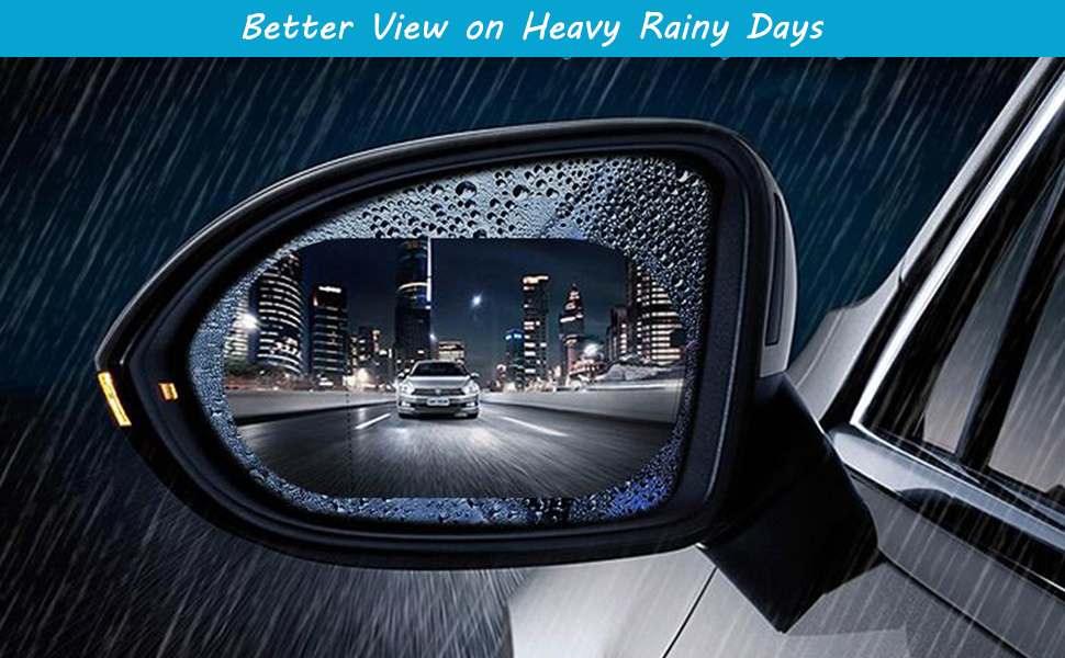 4PCS Car Rearview Mirror Film