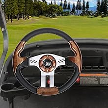 golf cart steering wheel