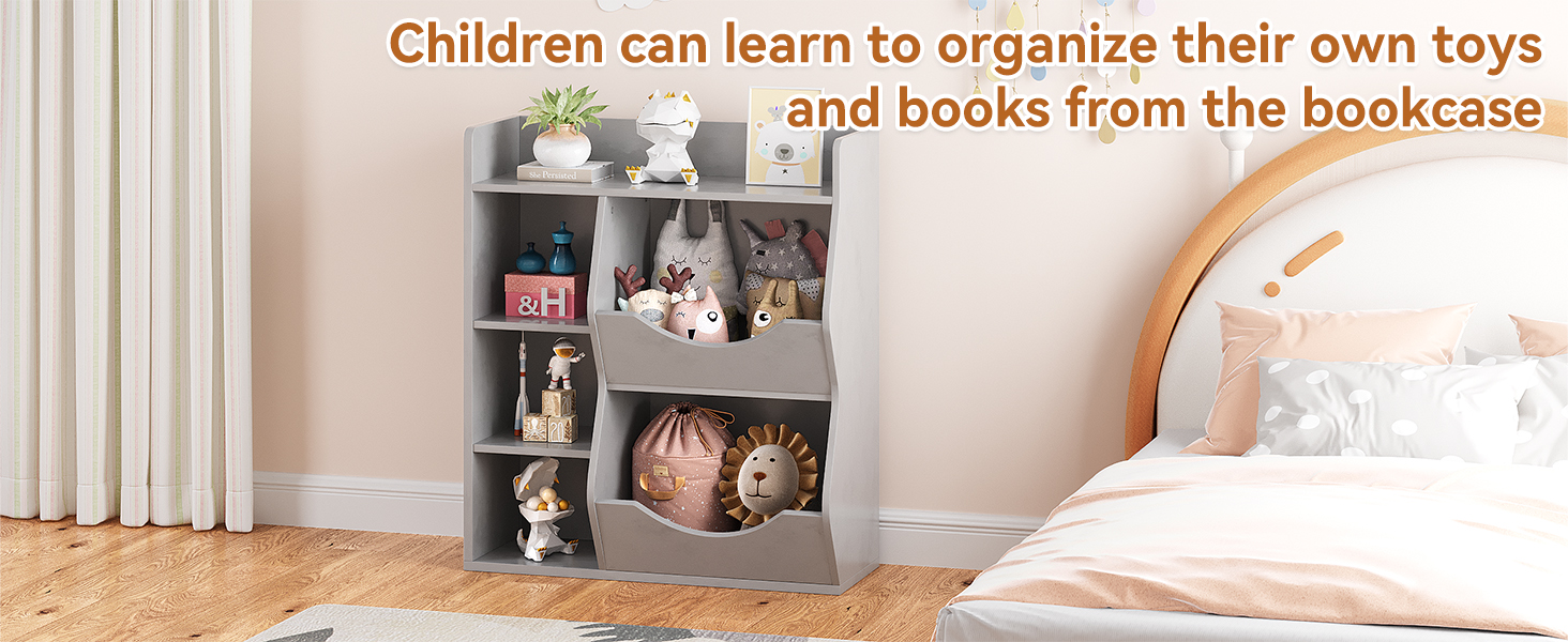 Kids Toy Storage Cabinet