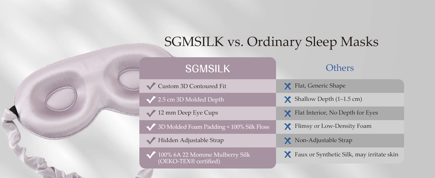 silk eye mask