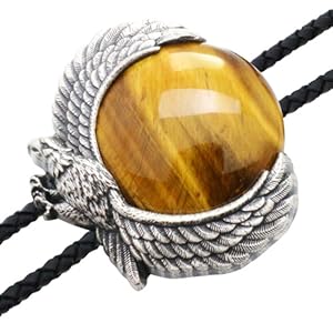 【ヴィンテージ】イーグルゴールド×ループタイ Amazon.co.jp: [Bowties.jp] タイガーアイ イーグル ループタイ