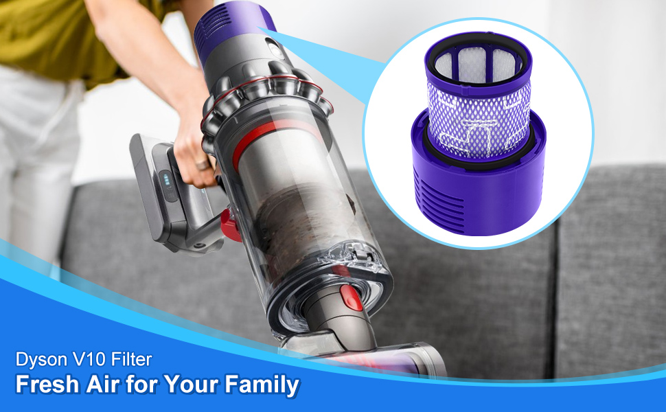 V10 Filters Replacement Compatible with Dyson V10 Cyclone