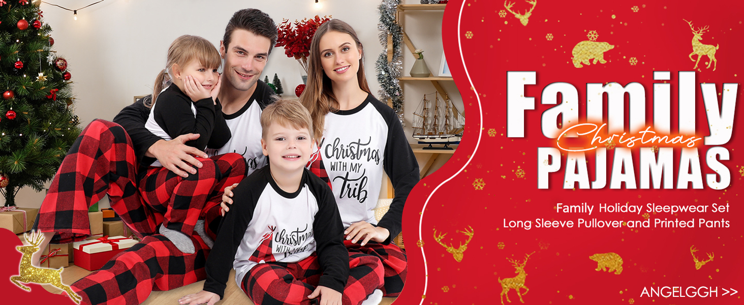 family pajamas christmas