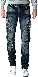 Cipo & Baxx Herren Jeans – Stilvolle Regular-Fit Denim mit Kontrastnähten | Bequeme & Modische Jeans für Männer | 5-Pock 488ffa2b Aadd 4bdc Bb8a 535de32fa278. CR0,0,150,300 PT0 SX150 V1