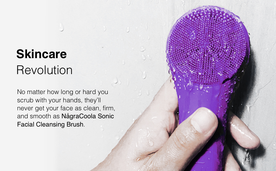 Face Scrubber, NågraCoola CLIE Facial Cleansing Brush