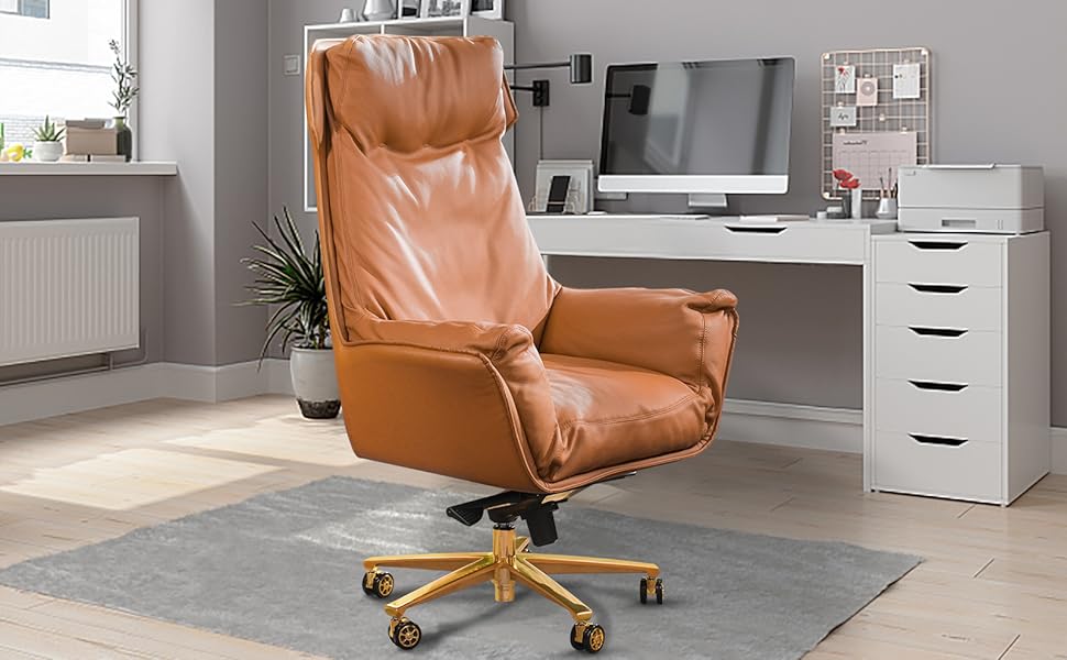 Kinnls Ergonomic Office Chair Austin Upholstered Chair