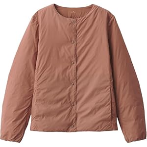 無印良品　黒のダウンジャケット XL 女性用 無印良品 ダウン ダウンジャケット 軽量ダウンステンカラー