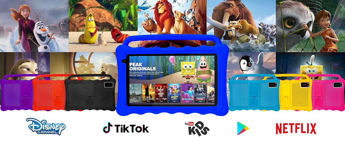 7 Inch Android 12.0 GO Tablet for Kids