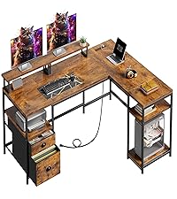 Amazon | REIBII L字デスク 幅168*奥行き120*高さ75cm 特大