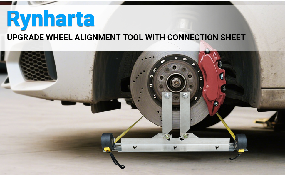 toe plates wheel alignment tool