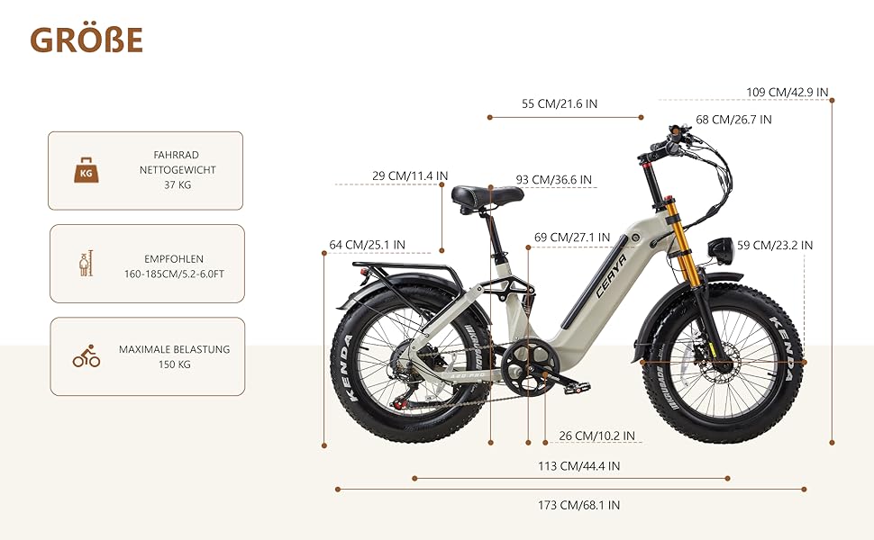 Elektrofahrrad A20 CEAYA