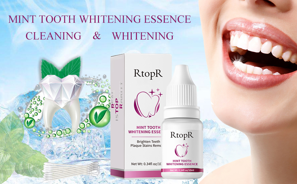 RtopR teeth whitening light serum