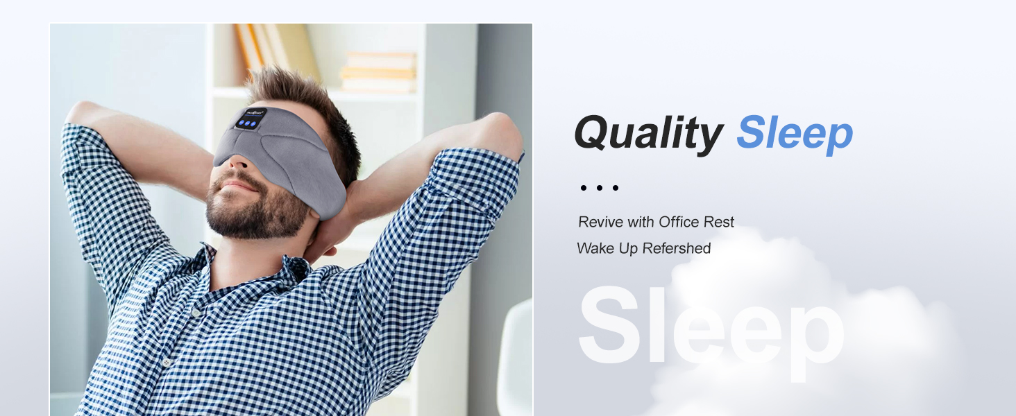 sleep mask headphones