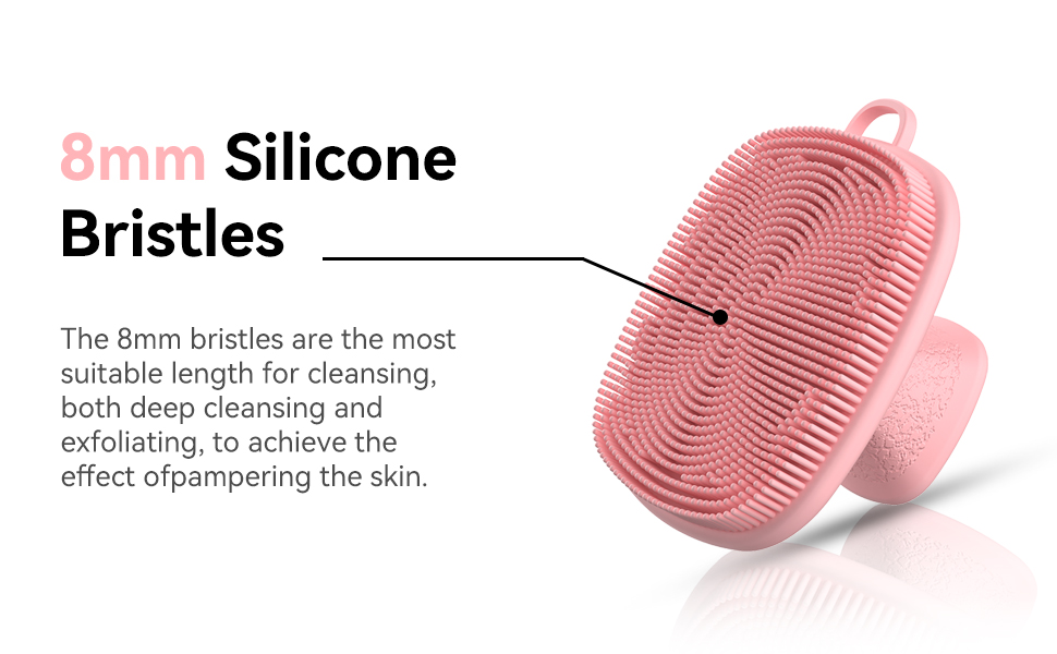 8mm silicone bristles