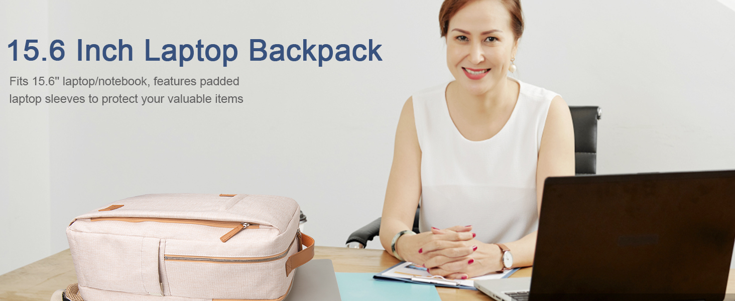 Hp hope Work Backpack for Men, Laptop Backpack Men with USB