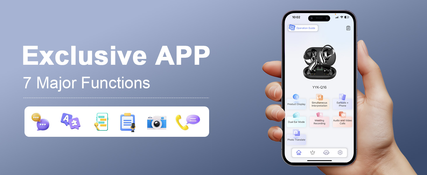 Exclusive APP7 Major Functions