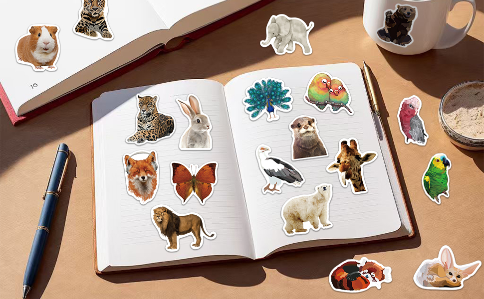 cute animal stickers