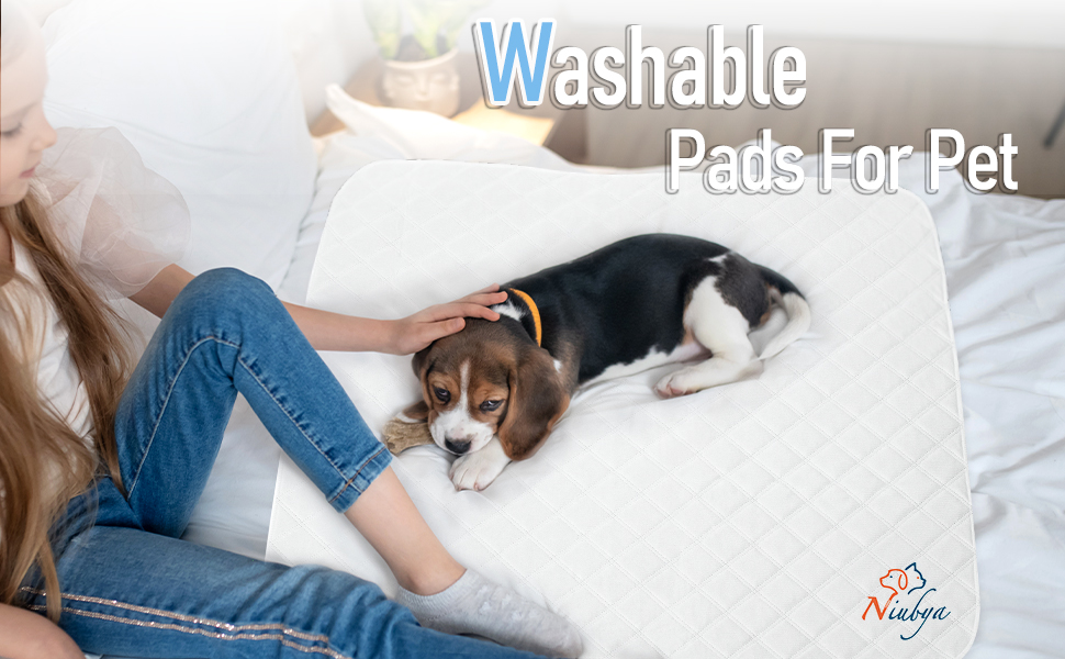 Washable Pee Pads for Dogs Reusable Puppy Pads Pet