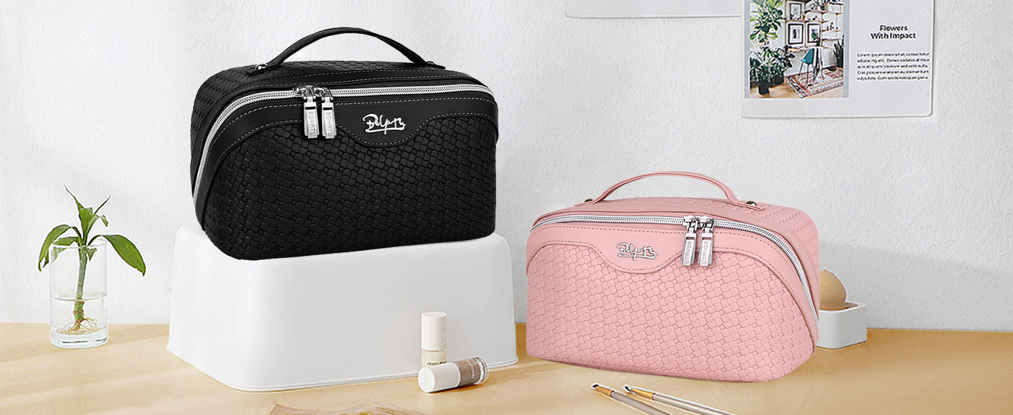 Travel Makeup Bag for Women Organizer