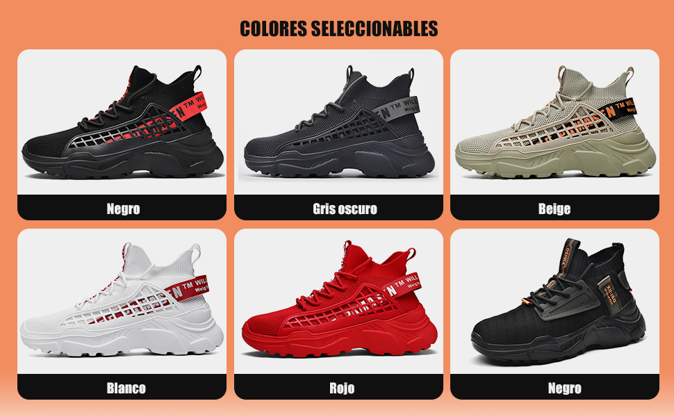 Hombre Transpirable Sneakers