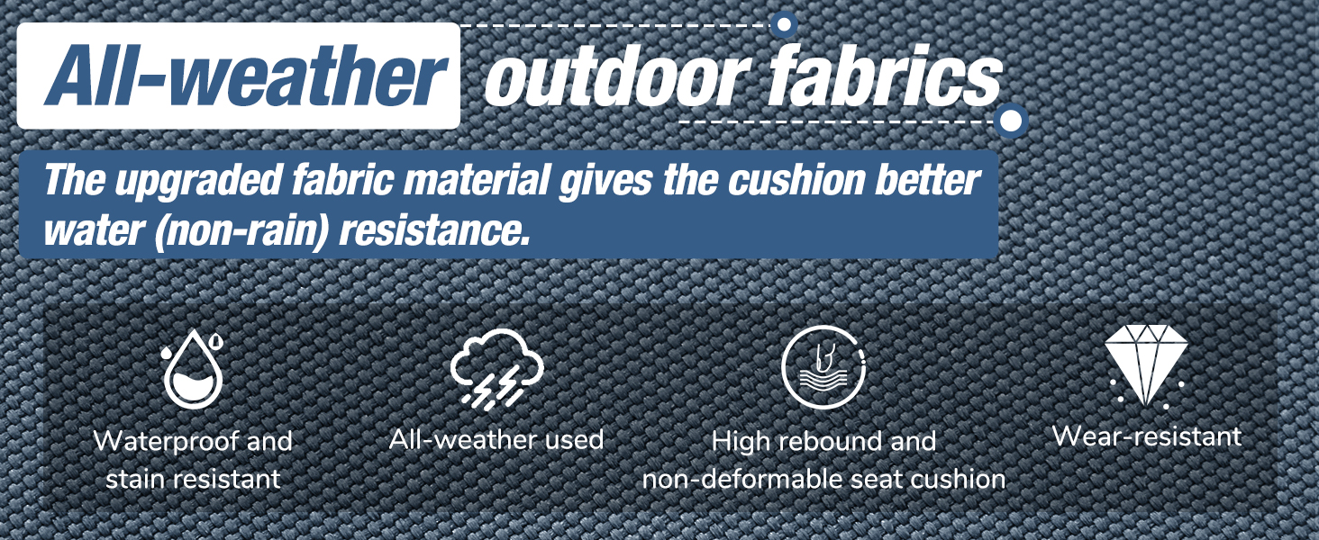 4 Pieces Outside Conversation Set