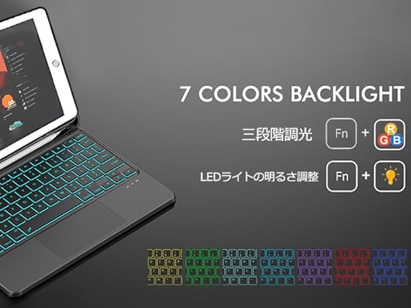 Amazon.co.jp: [2024年進級版] iPad 6世代 5世代 キーボード