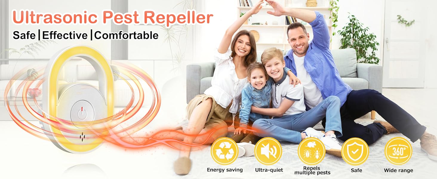 pest defense ultrasonic pest repeller