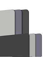 Plastic Cutting Boards for Kitchen, WK Flexible Cutting Board Set of 6, Non Slip Cutting Mats wit...