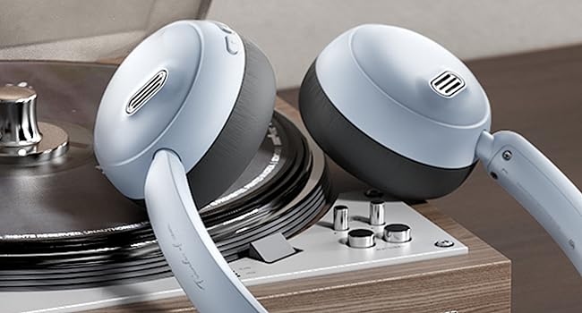 Retro Bluetooth Headphones, Hybrid Activ... 21 Comfortable Head Bow