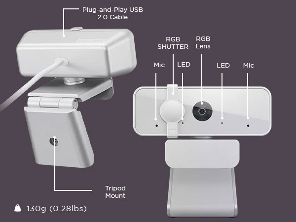 Amazon.com: Lenovo HD 1080p Webcam (300 FHD) - Monitor