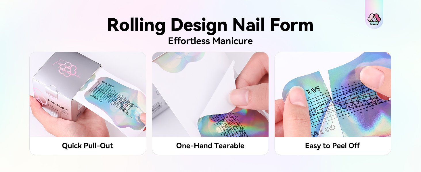 nail extension forms