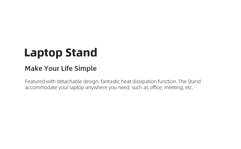 Laptop Stand, Lamicall Laptop Riser Holder