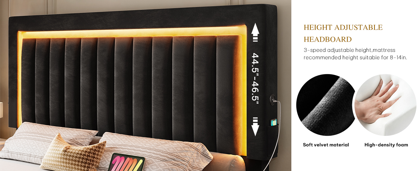 velvet BED FRAME