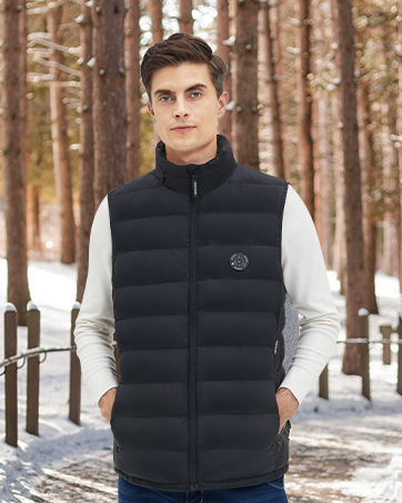 Men's Lightweight Vest with Hood