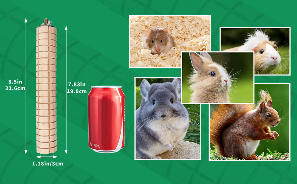 Cage Accessories for Bunny, Guinea Pig, Hamster, Chinchilla, Rat and Other Small Animals