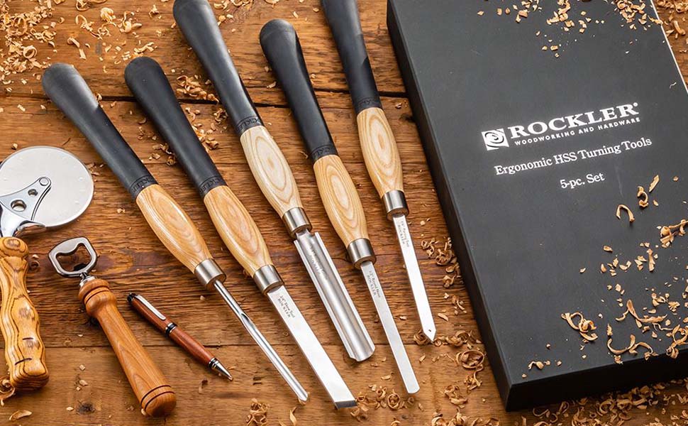 Hardy “H.Cholmondeley-Pennll” Rockler Traditional High-Speed Steel Ergonomic Turning Tool
