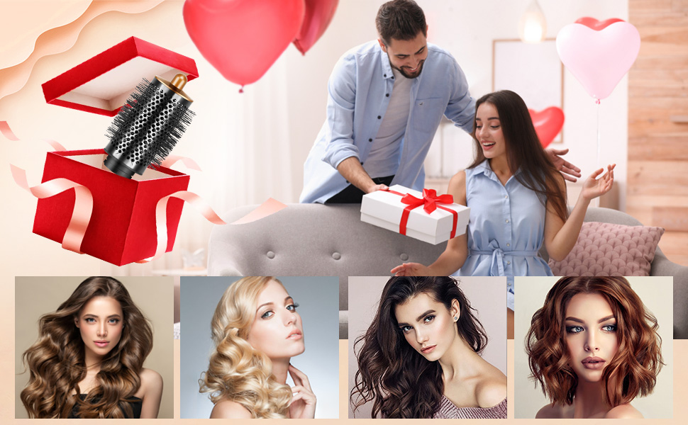 Opgewaardeerde grote ronde volumizing borstel voor Dyson Airwrap HS05/HS01 Multi-Styler