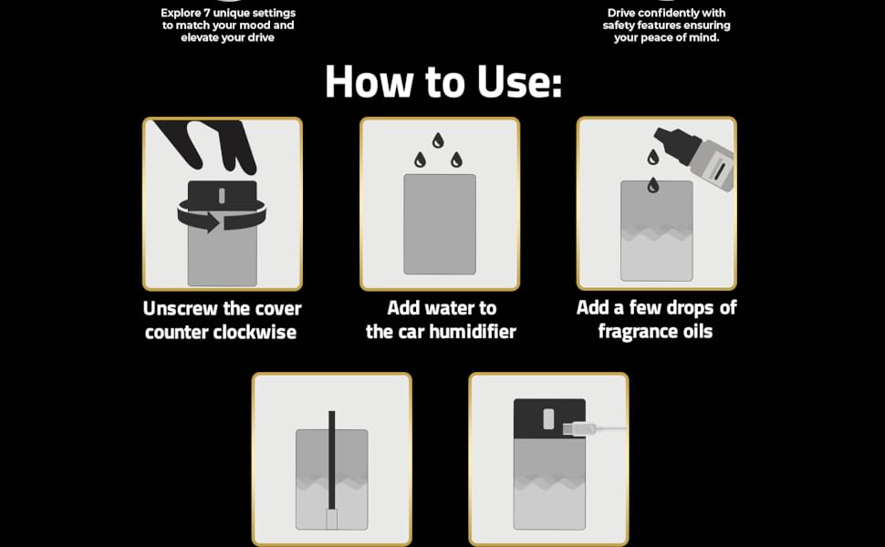 car odor eliminator long lasting car air freshener car humidifier diffuser car scent diffuser