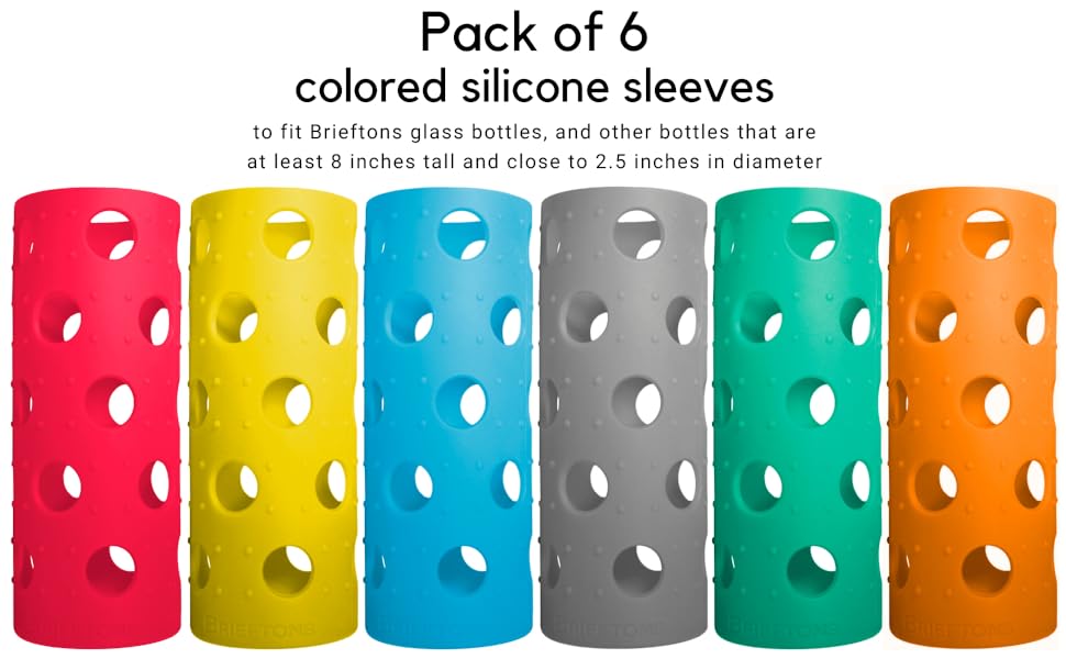Brieftons Silicone Sleeves