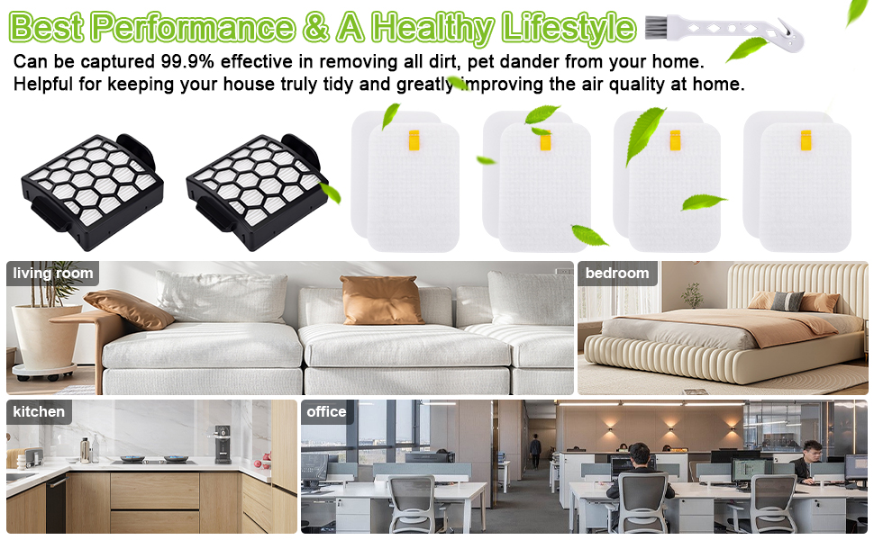 Artraise Filter Replacement for Shark NV255 NV251 NV150