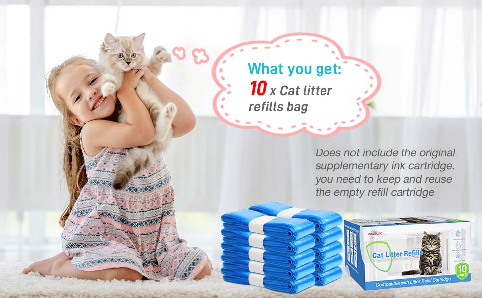 generic litter refills bag