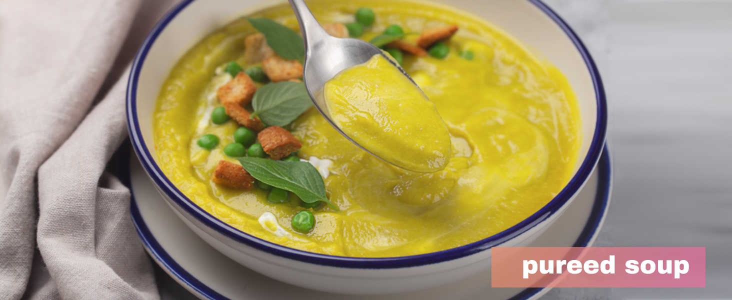 Potlimepan Soup Maker 1.6 L, 6 in 1 MultiFuncation Soup