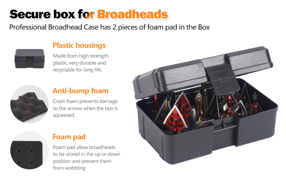 rage broadhead case